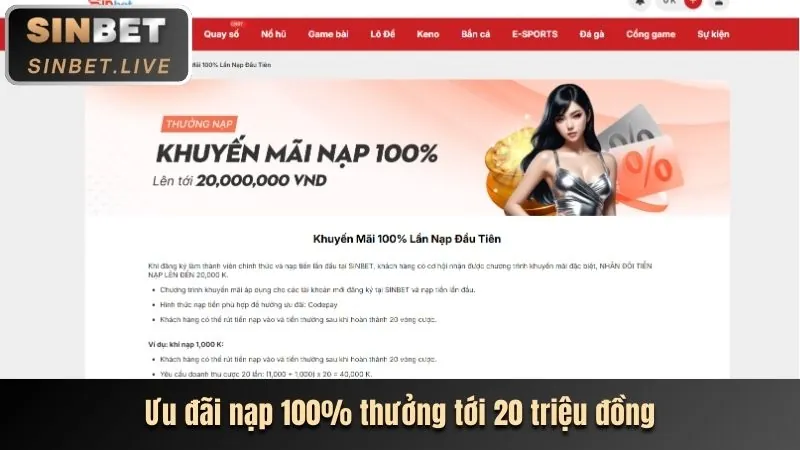 Các loại khuyến mãi cá cược thể thao và sòng bạc